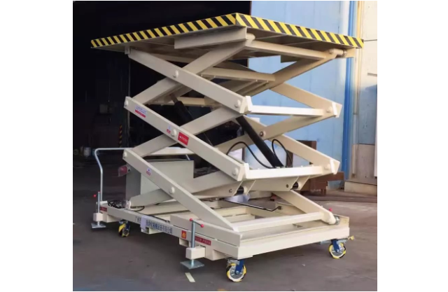 12m scissor lifting platform with battery